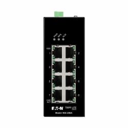Eaton NGI-U08A switch di rete Non gestito Gigabit Ethernet [10/100/1000] Guida DIN Nero 