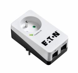 Eaton PB1TF protezione da sovraccarico Nero, Bianco 1 presa[e] AC 220 - 250 V 