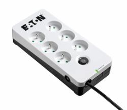 Eaton PB6F protezione da sovraccarico Nero, Bianco 6 presa[e] AC 220 - 250 V 1,5 m 