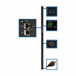 Eaton Tripp Lite PDUMV20HVNETLX unità di distribuzione dell'energia [PDU] 24 presa[e] AC 0U Nero 
