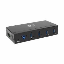 Eaton Tripp Lite U360-004-IND hub di interfaccia USB 3.2 Gen 1 [3.1 Gen 1] Type-B 5000 Mbit/s Nero 