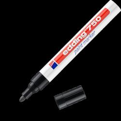 edding 750 Paint marker Black Box of 10