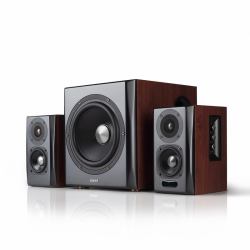 Edifier S350DB set di altoparlanti 150 W Universale Nero, Legno 2.1 canali 80 W Bluetooth 