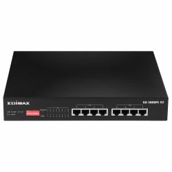 Edimax GS-1008PL V2 switch di rete Gestito L2 Gigabit Ethernet [10/100/1000] Supporto Power over Ethernet [PoE] 1U Nero 