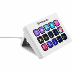 Elgato 10GBA9911 tastiera Gaming USB Bianco  - versione straniera