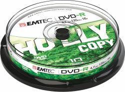 Emtec ECOVR471016CB DVD vergine 4,7 GB DVD-R 10 pz 