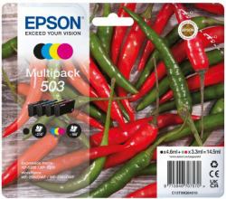Epson 503 peperoncini Multipack cartuccia d'inchiostro 4 colori [BK/C/M/Y] 