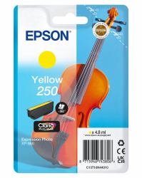 Epson 250 Violin Claria Photo HD cartuccia d'inchiostro 1 pz Originale Giallo 