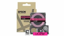 Epson Colour Tape – Fluorescent Pink/Black 12mm[5m] – LK-4PBF 