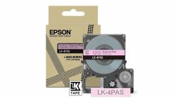 Epson Colour Tape – Pink/Grey 12mm[8m] – LK-4PAS 