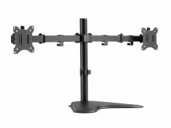 Equip Supporto da tavolo economico per doppio monitor da 17” a 32” 