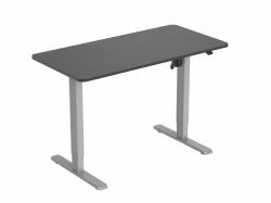 Equip Telaio per scrivania elettrica ERGO con scrivania, grigio 