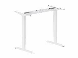 Equip 650814 struttura verticale per scrivania Elettrico 2 gamba/gambe Bianco 