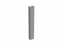 Equip 650864 organizer per cavi Scrivania Pannello passacavi Grigio 