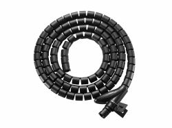 Equip 650868 organizer per cavi Scrivania Guaina intrecciata per cavi Nero 