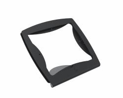 Ergonomic Solutions TabPOS Tablet & mPOS SPCF500-02 supporto antifurto per tablet Nero 32,8 cm [12.9"] 