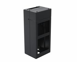 Ergonomic Solutions SpacePole Kiosk SPK211-02 accessorio di sistema POS Modulo centrale Nero Metallo 