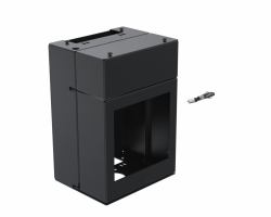 Ergonomic Solutions SpacePole Kiosk SPK212-02 accessorio di sistema POS Modulo centrale Nero Metallo 