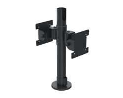 Ergonomic Solutions SpacePole POS SPV1103-FX-02 accessorio di sistema POS Supporto POS Nero Metallo 75 x 75 mm 100 x 100 mm 