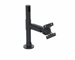 Ergonomic Solutions SpacePole POS SPV1304-02 accessorio di sistema POS Supporto POS Nero Metallo 12 kg 75 x 75 mm 100 x 100 mm 
