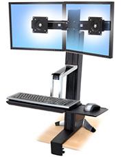 Ergotron 33-341-200 scrivania per computer Nero 