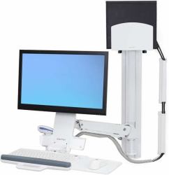 Ergotron StyleView Bianco PC Supporto multimediale 