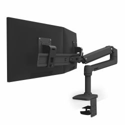 Ergotron LX Series 45-489-224 Supporti a parete per TV 63,5 cm [25"] Scrivania Nero 
