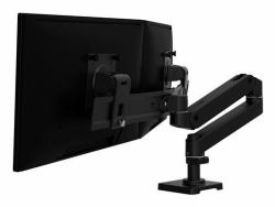 Ergotron LX Pro Series 45-684-292 Supporti a parete per TV 68,6 cm [27"] Scrivania Nero 