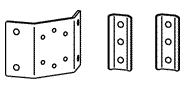 Ergotron T-Slot Bracket Kit Alluminio 