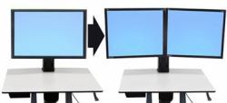 Ergotron WorkFit Convert-to-Dual Kit from Single HD 55,9 cm [22"] Scrivania 