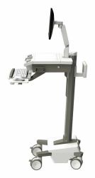Ergotron M031-0101-100000-1-0 base e supporto per PC/workstation All-in-One 19,5 kg Bianco, Grigio 61 cm [24"] 