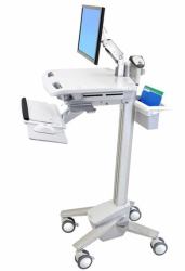 Ergotron StyleView EMR Cart with LCD Arm Bianco Pannello piatto Carrello multimediale 