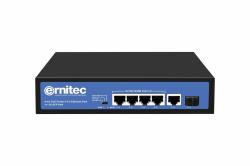 Ernitec ELECTRA-U04-1GB-60W switch di rete Non gestito Gigabit Ethernet [10/100/1000] Supporto Power over Ethernet [PoE] 