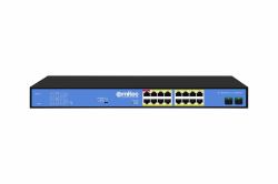 Ernitec ELECTRA-U16-1GB-285W switch di rete Non gestito Gigabit Ethernet [10/100/1000] Supporto Power over Ethernet [PoE] 