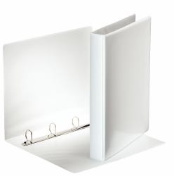 Esselte FSC A4 4 DR/25 mm raccoglitore ad anelli Bianco 