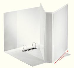 Esselte 55219 raccoglitore ad anelli A4+ Bianco 