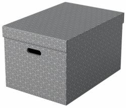 Esselte 628287 scatola per la conservazione di documenti Cartoncino Grigio 