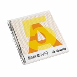 Esselte College Pad A5 quaderno per scrivere 70 fogli Arancione, Bianco, Giallo 
