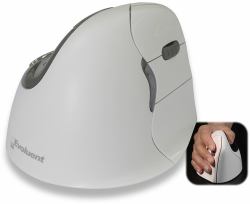Evoluent Verticalmouse 4 mouse Ufficio Bluetooth Ottico 2600 DPI 