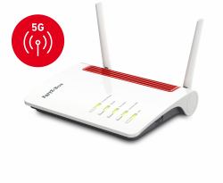 Box FRITZ! 6850 5G router wireless Gigabit Ethernet Dual-band [2.4 GHz/5 GHz] Bianco 