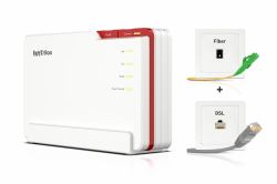 Box 5690 Pro router wireless Gigabit Ethernet Banda tripla [2.4 GHz/5 GHz/5 GHz] Bianco 