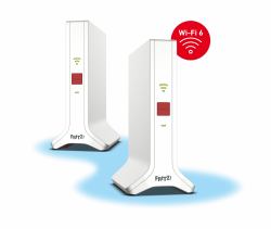 Mesh Set 4200 Dual-band [2.4 GHz/5 GHz] Wi-Fi 6E [802.11ax] Rosso, Bianco 2x2/4x4 
