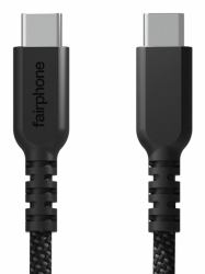 Fairphone ACCABL-2CC-WW1 cavo USB USB 2.0 1 m USB C 0,48 Gbit/s 240 W Nero 