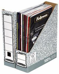 Fellowes 0186004 scatola per la conservazione di documenti Carta Grigio 