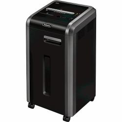 Fellowes Powershred distruggi documenti Taglio a striscia 24 cm Nero, Argento 