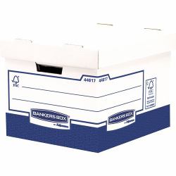 Fellowes 4461701 scatola di conservazione Armadietto portaoggetti Rettangolare Carta Blu, Bianco 