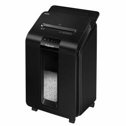 Fellowes AutoMax 100M distruggi documenti Taglio a particelle 22 cm Nero 