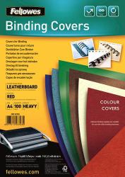 Fellowes Delta A4 Carta Rosso 100 pz 