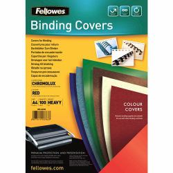 Fellowes 5378303 cartellina A4 Carta Rosso 100 pz 