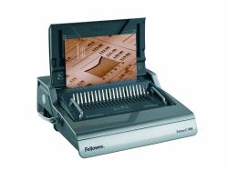 Fellowes Galaxy E Comb Rilegatrice a pettine 500 fogli Nero, Argento 